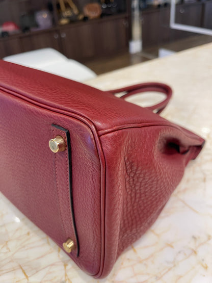Hermes Birkin 30 Togo Rouge