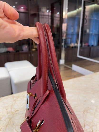 Hermes Birkin 30 Togo Rouge