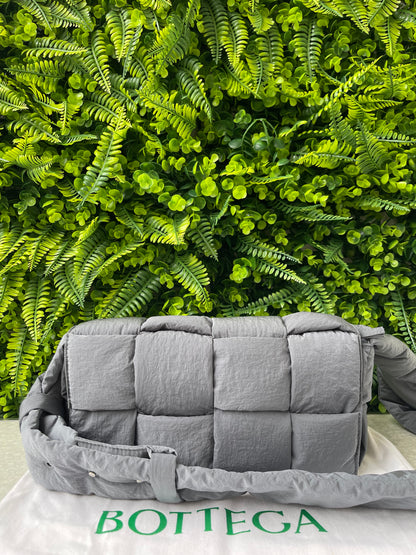 Bottega Veneta Padded Tech Cassette Cinza