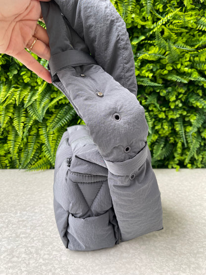 Bottega Veneta Padded Tech Cassette Cinza