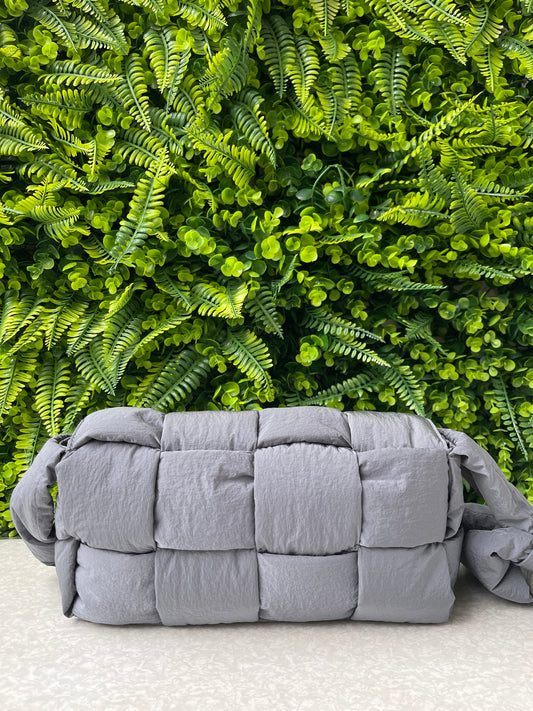 Bottega Veneta Padded Tech Cassette Cinza