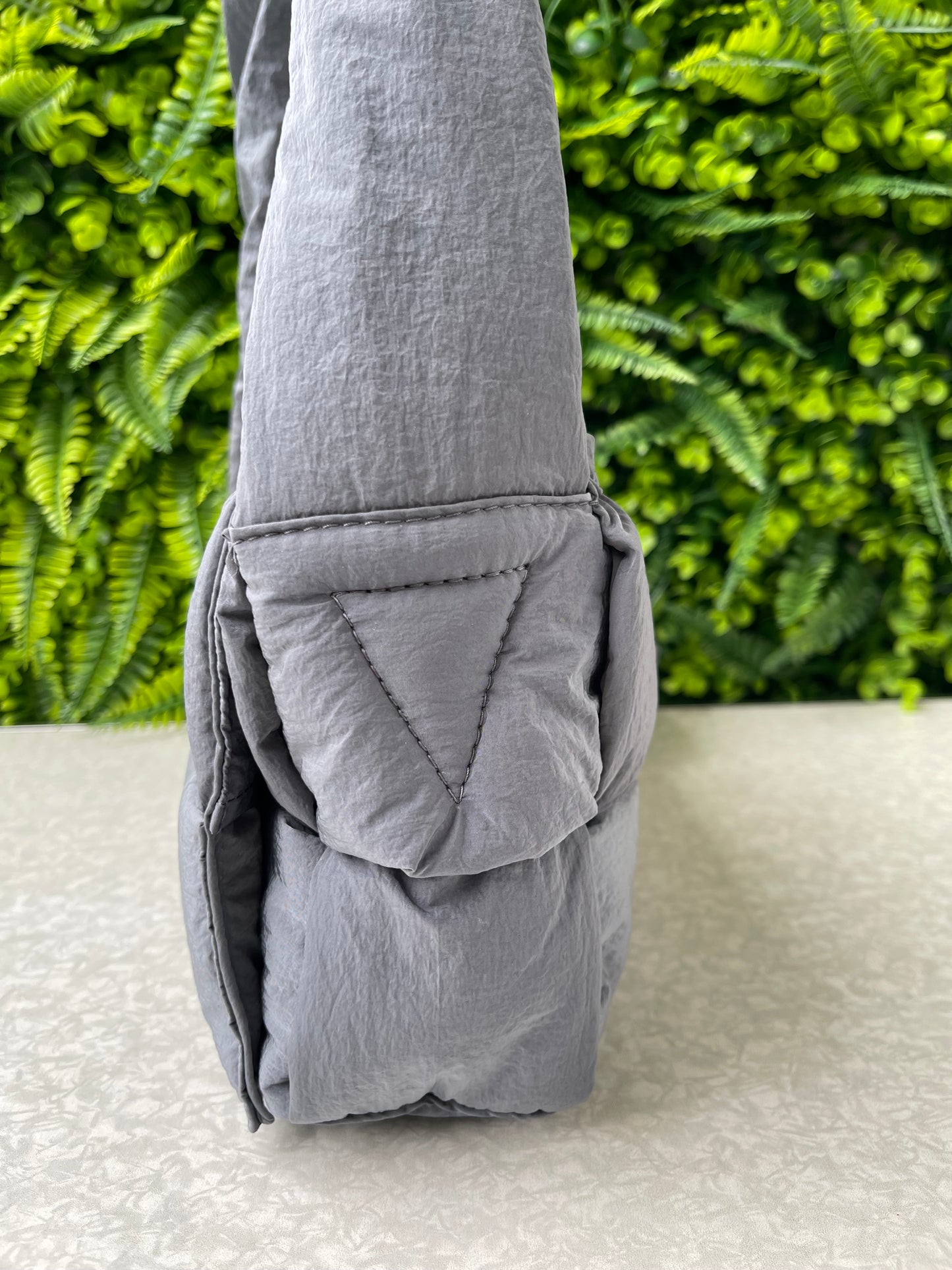 Bottega Veneta Padded Tech Cassette Cinza