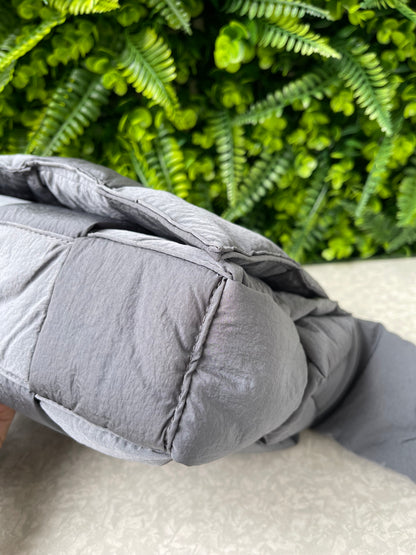 Bottega Veneta Padded Tech Cassette Cinza