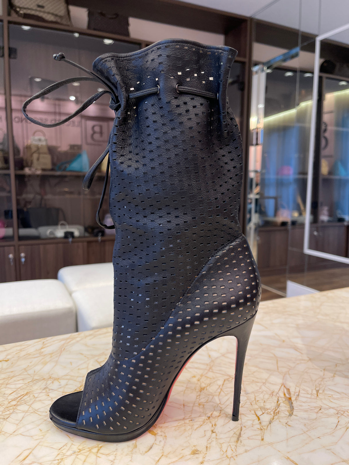 Christian Louboutin Jennifer Perforated Leather