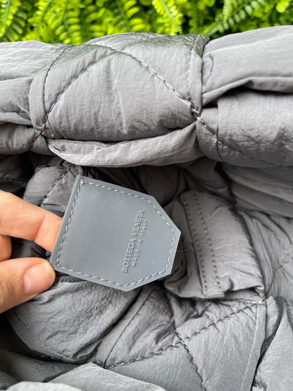 Bottega Veneta Padded Tech Cassette Cinza