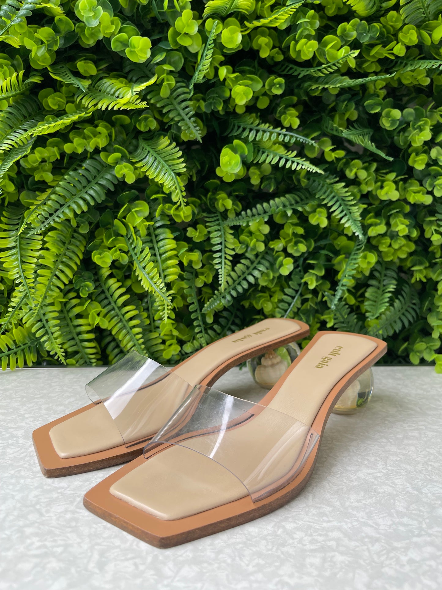 Sandália Cult Gaia Transparente