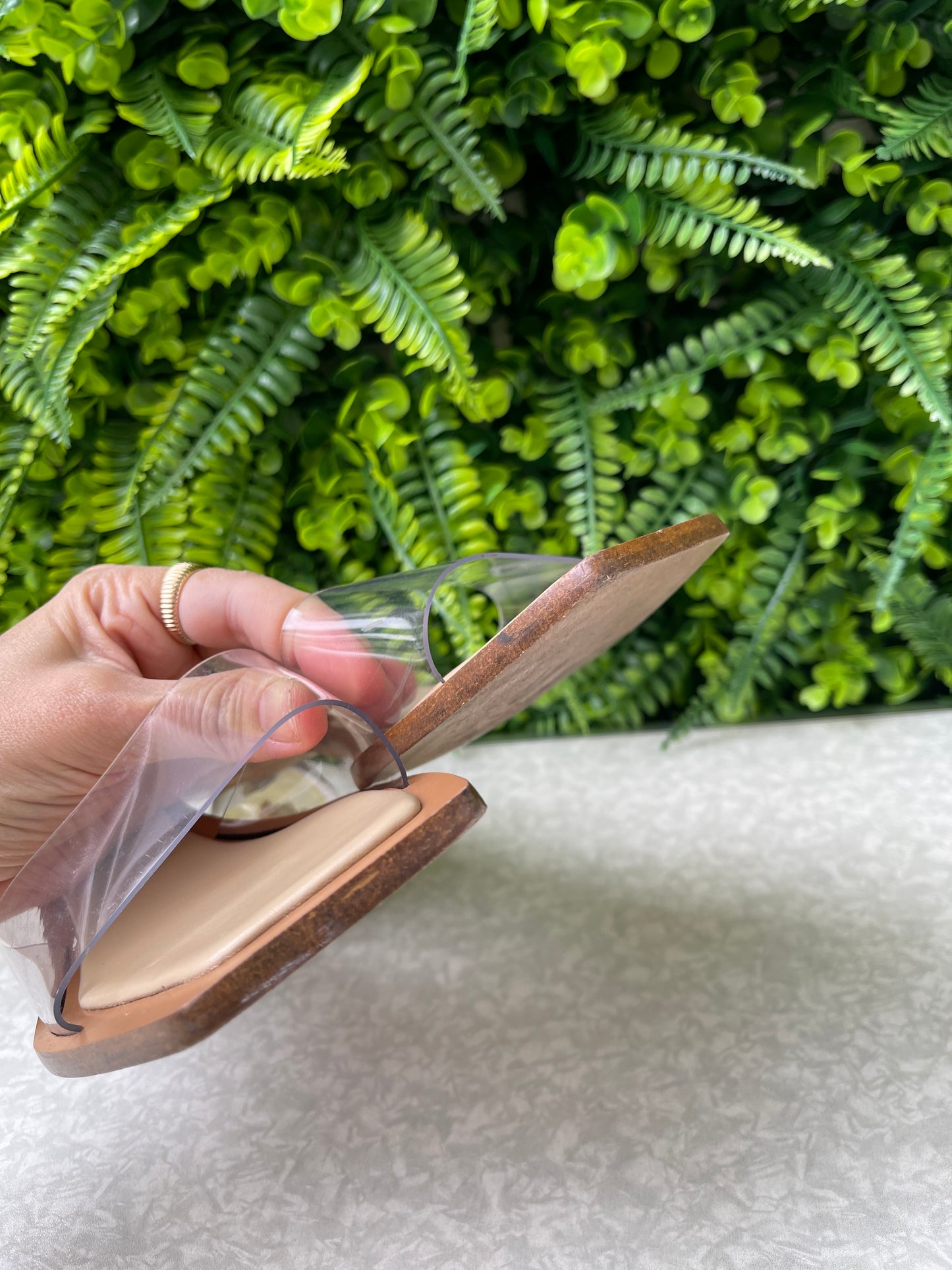 Sandália Cult Gaia Transparente