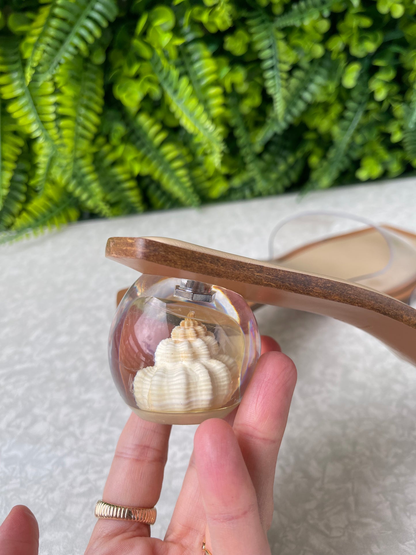 Sandália Cult Gaia Transparente