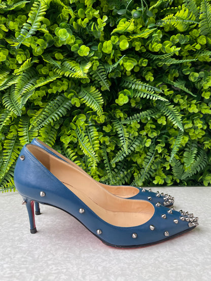 Sapato Scarpin Louboutin Azul