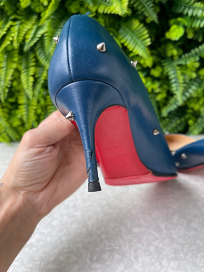 Sapato Scarpin Louboutin Azul
