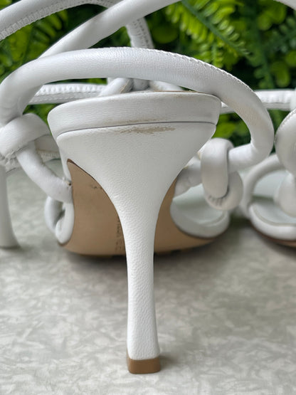 Sandália Bottega Veneta Knot Branca