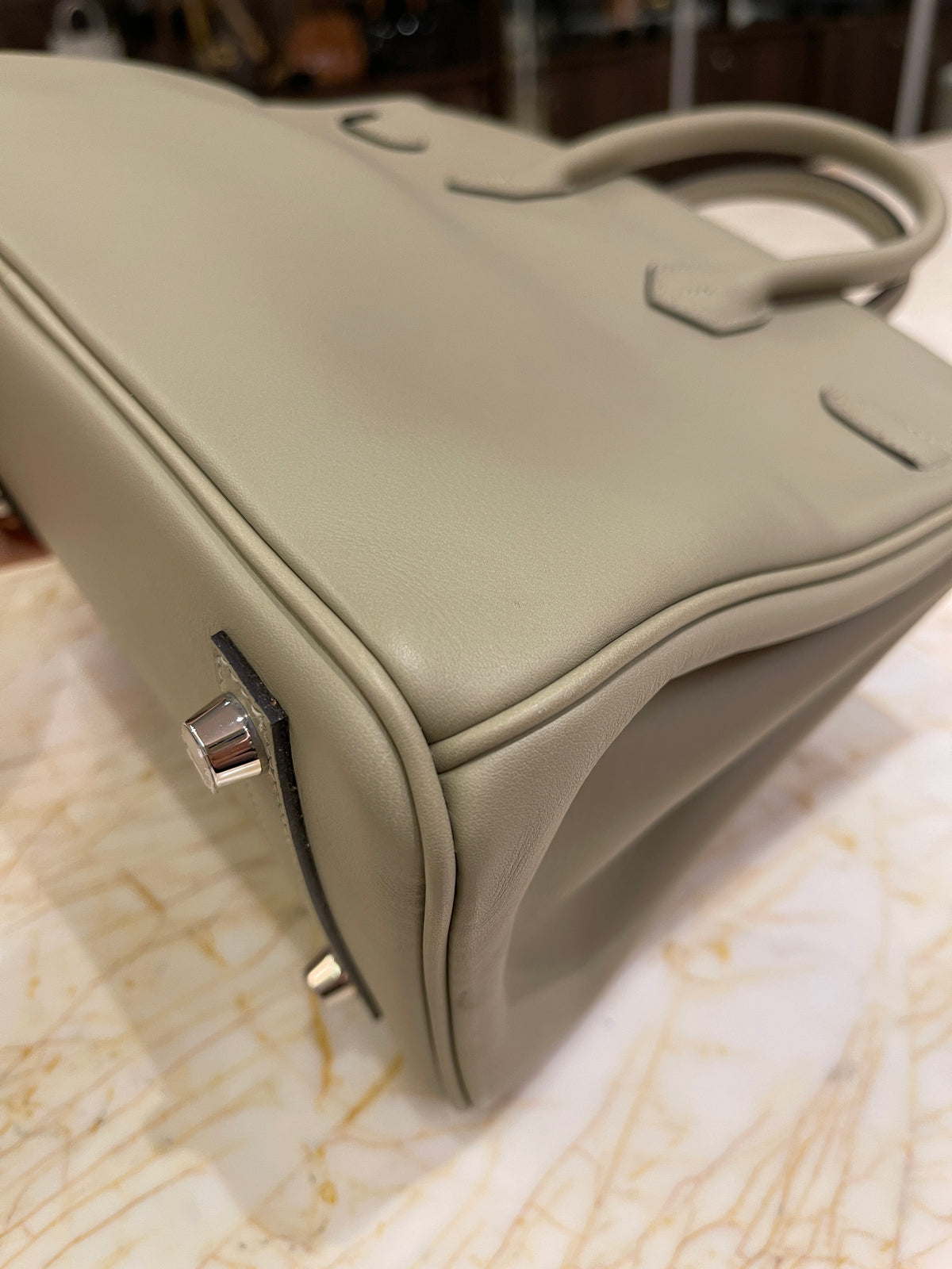 Hermes Birkin 25 Swift Sauge