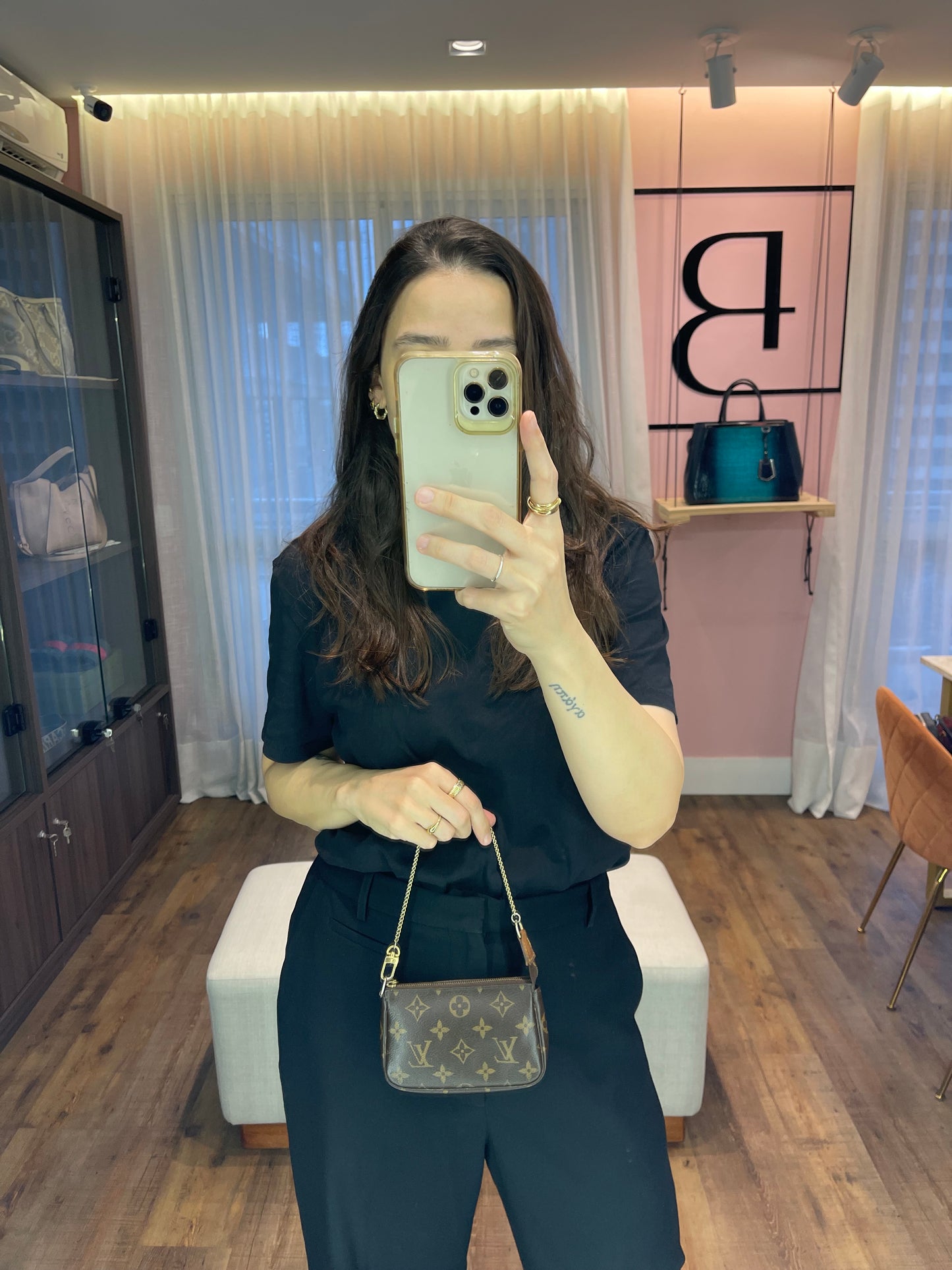 Louis Vuitton Mini Pochette Monogram