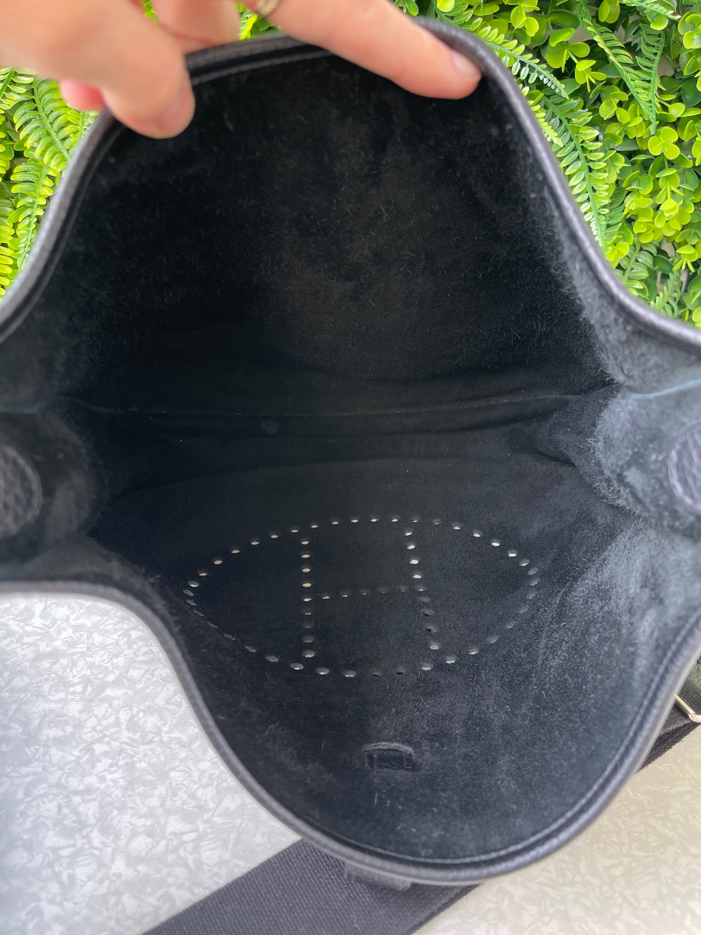 Hermes Evelyne III 29 Em couro Preto