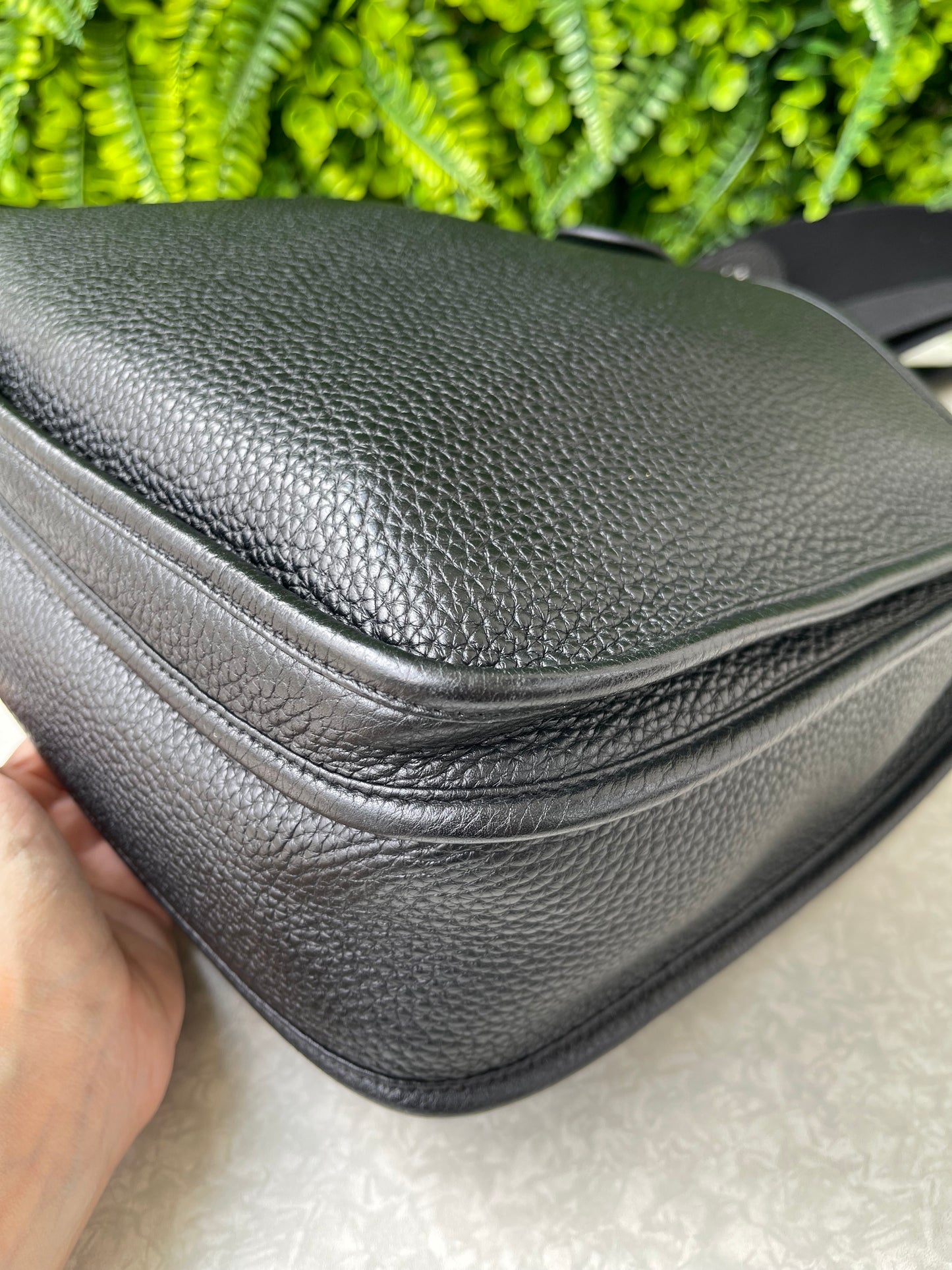 Hermes Evelyne III 29 Em couro Preto