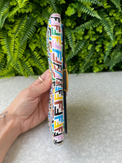 Carteira Fendi Baguette Vertigo Multicolor