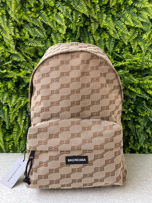Mochila Balenciaga BB Monogram