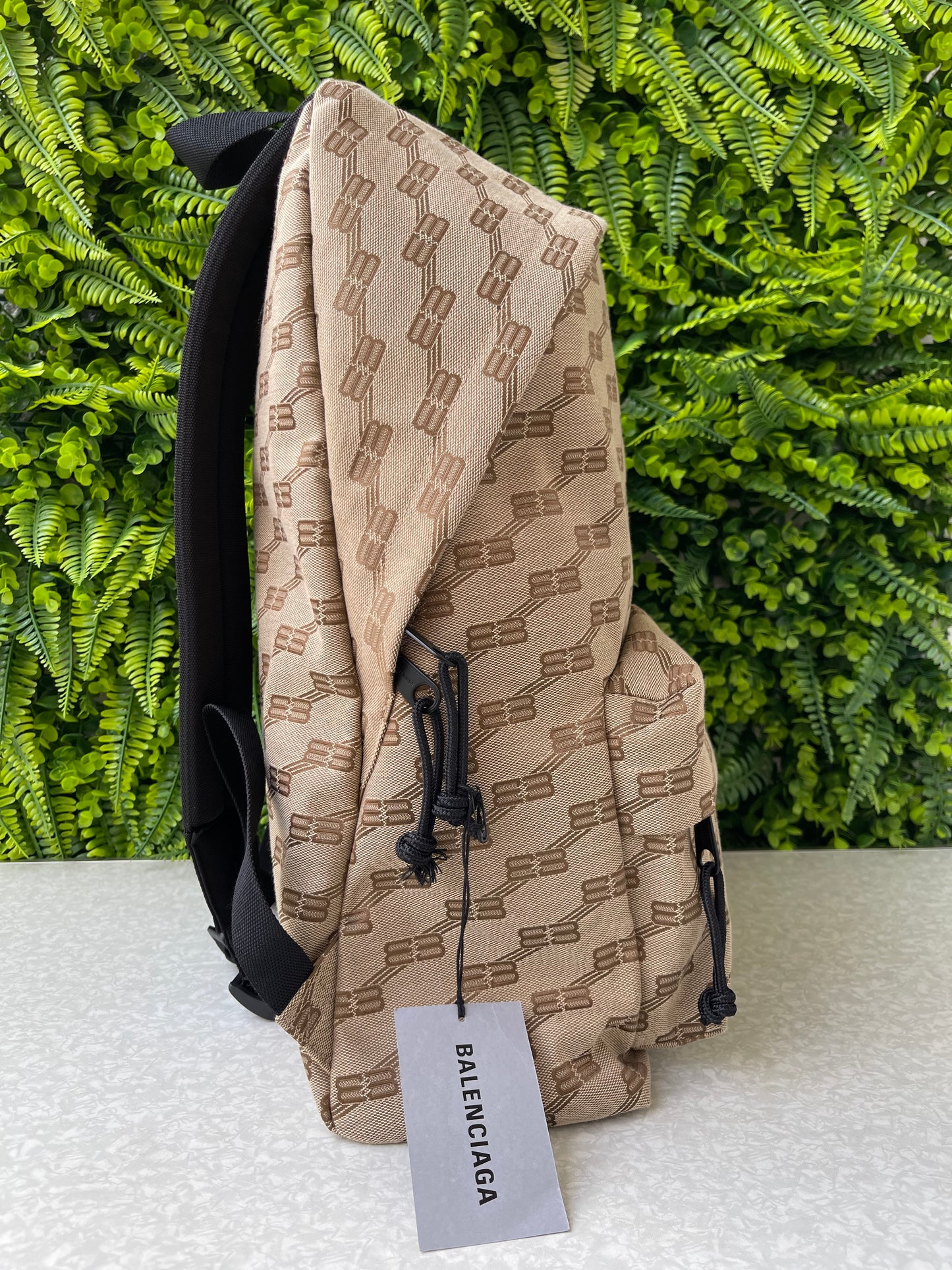 Mochila Balenciaga BB Monogram
