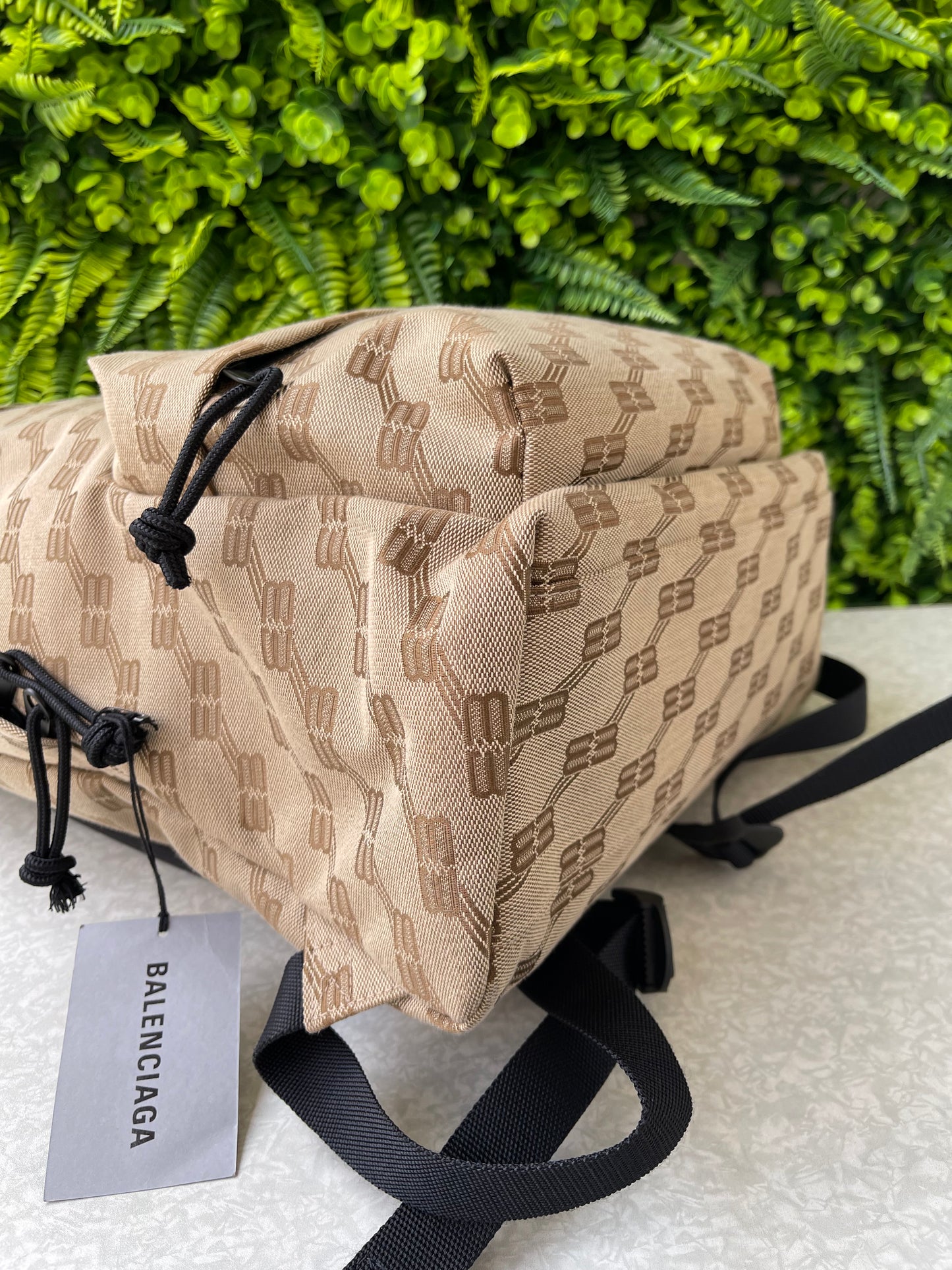 Mochila Balenciaga BB Monogram