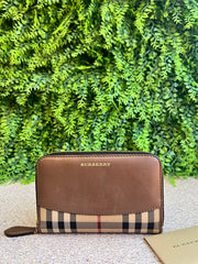 Carteira Burberry Haymarket