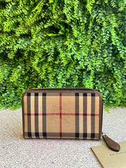 Carteira Burberry Haymarket