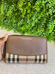 Carteira Burberry Haymarket