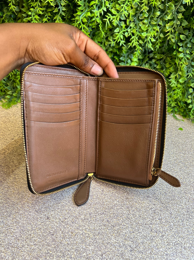 Carteira Burberry Haymarket