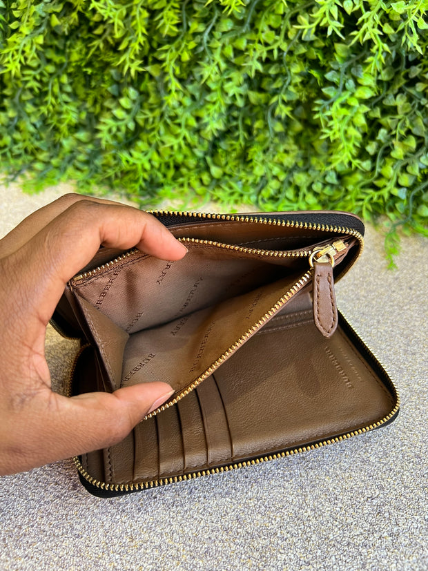 Carteira Burberry Haymarket