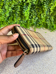 Carteira Burberry Haymarket