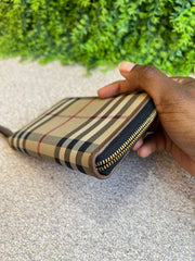 Carteira Burberry Haymarket
