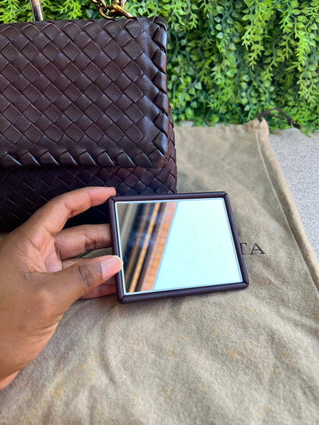 Bottega Medium Olimpia bag Roxa