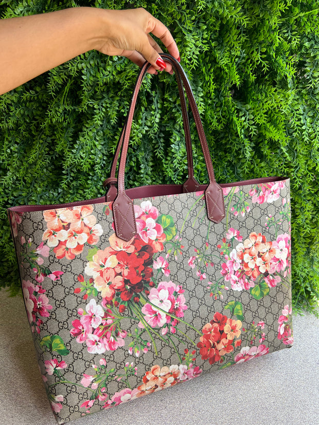 Gucci Shopper Floral Dupla face