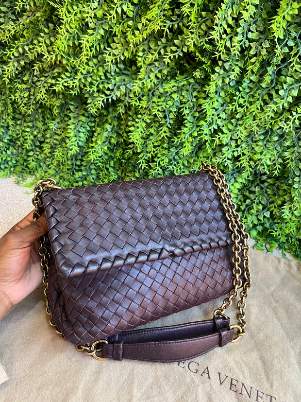 Bottega Medium Olimpia bag Roxa