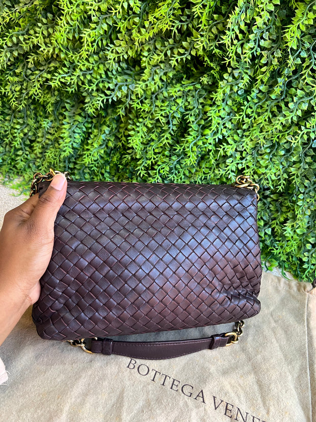 Bottega Medium Olimpia bag Roxa