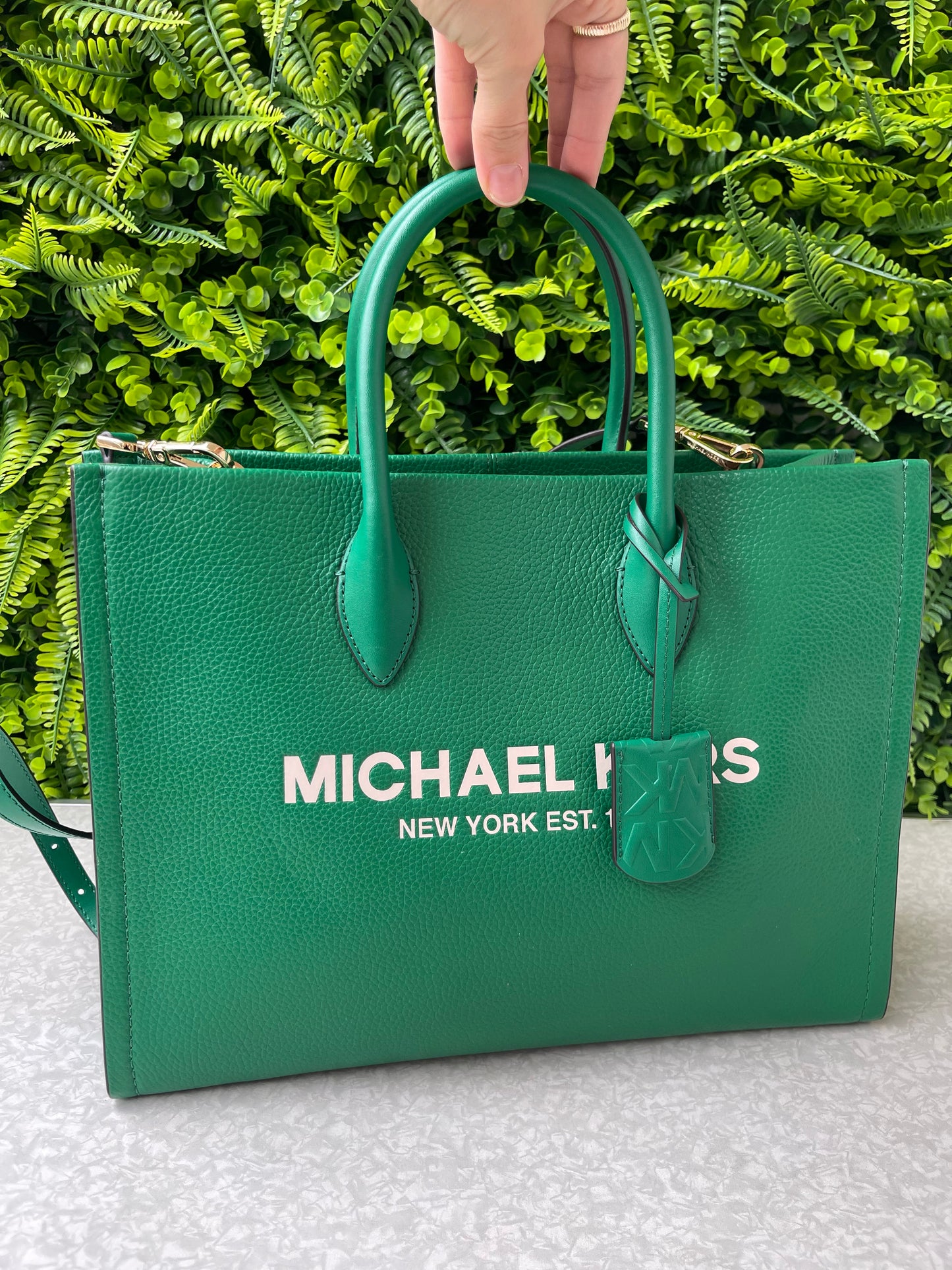Michael Kors Mirella Tote Verde