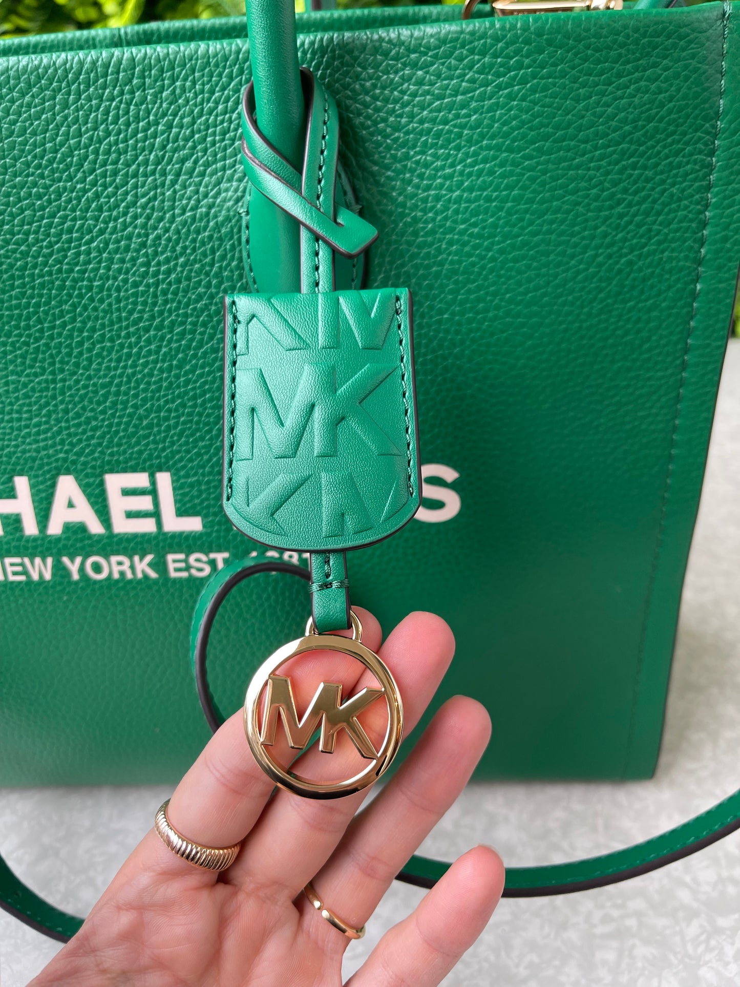 Michael Kors Mirella Tote Verde