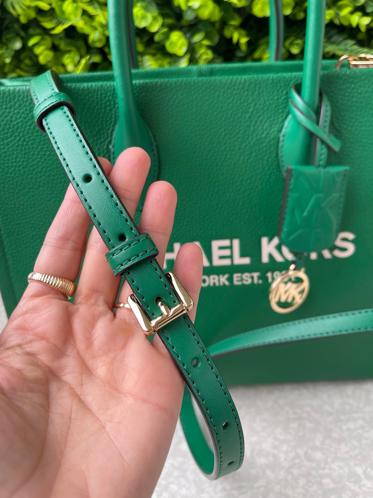 Michael Kors Mirella Tote Verde
