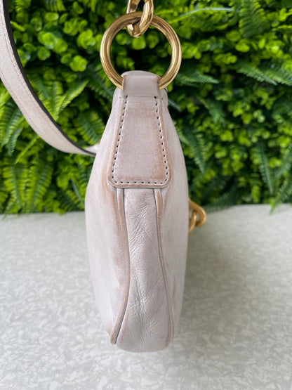Miu Miu Nappa Shoulder Bag Off White