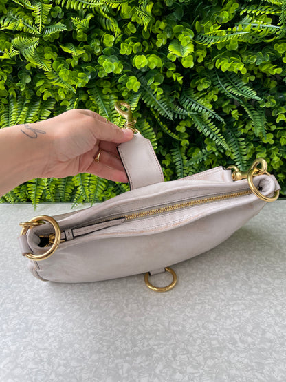 Miu Miu Nappa Shoulder Bag Off White
