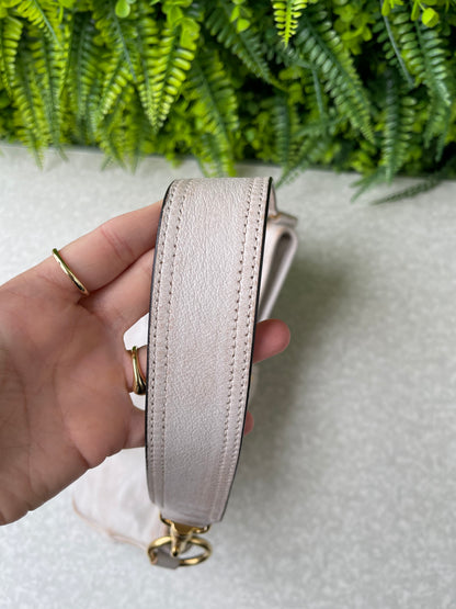 Miu Miu Nappa Shoulder Bag Off White