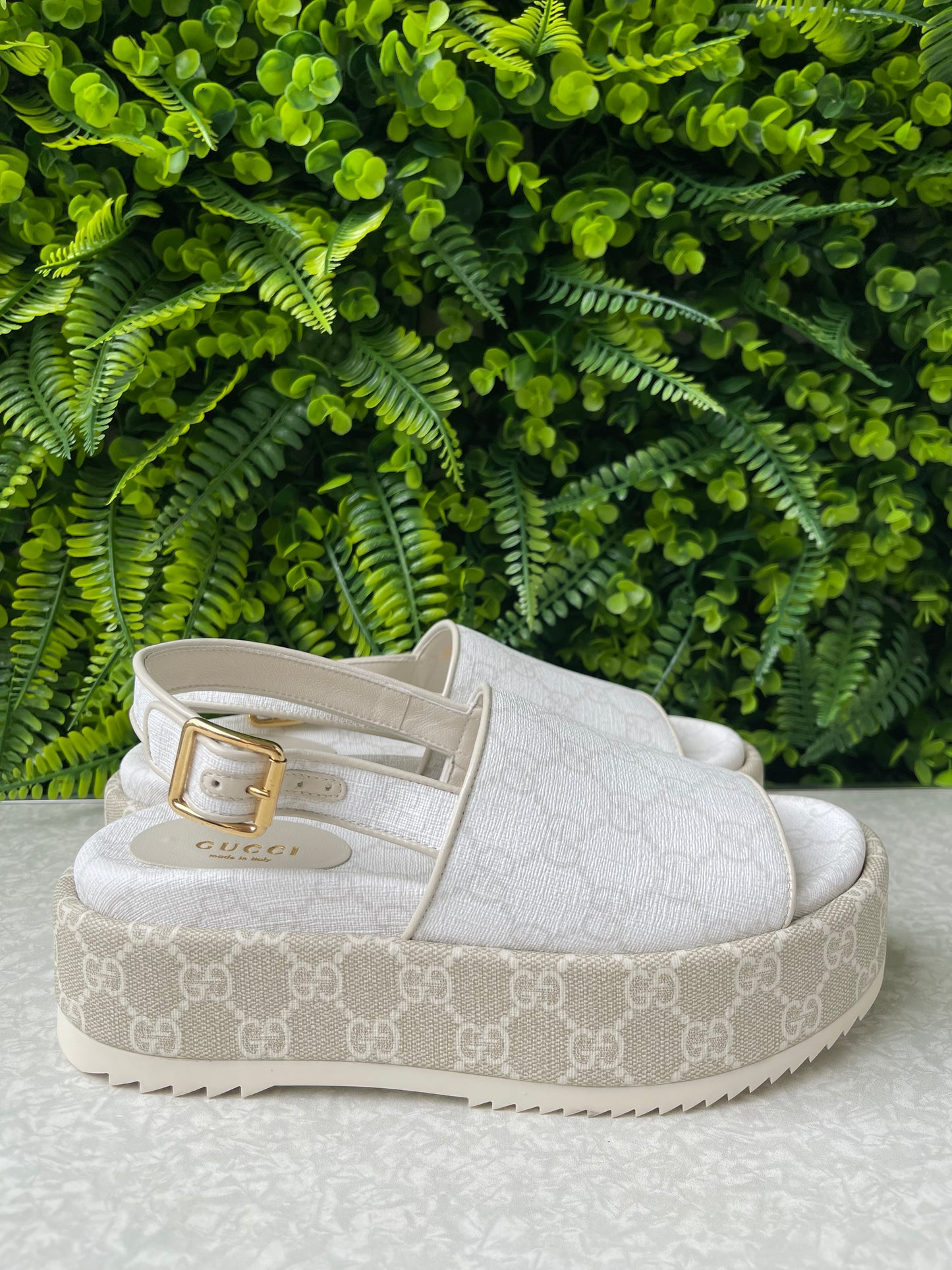 Sandália Gucci Plataforma Angelina