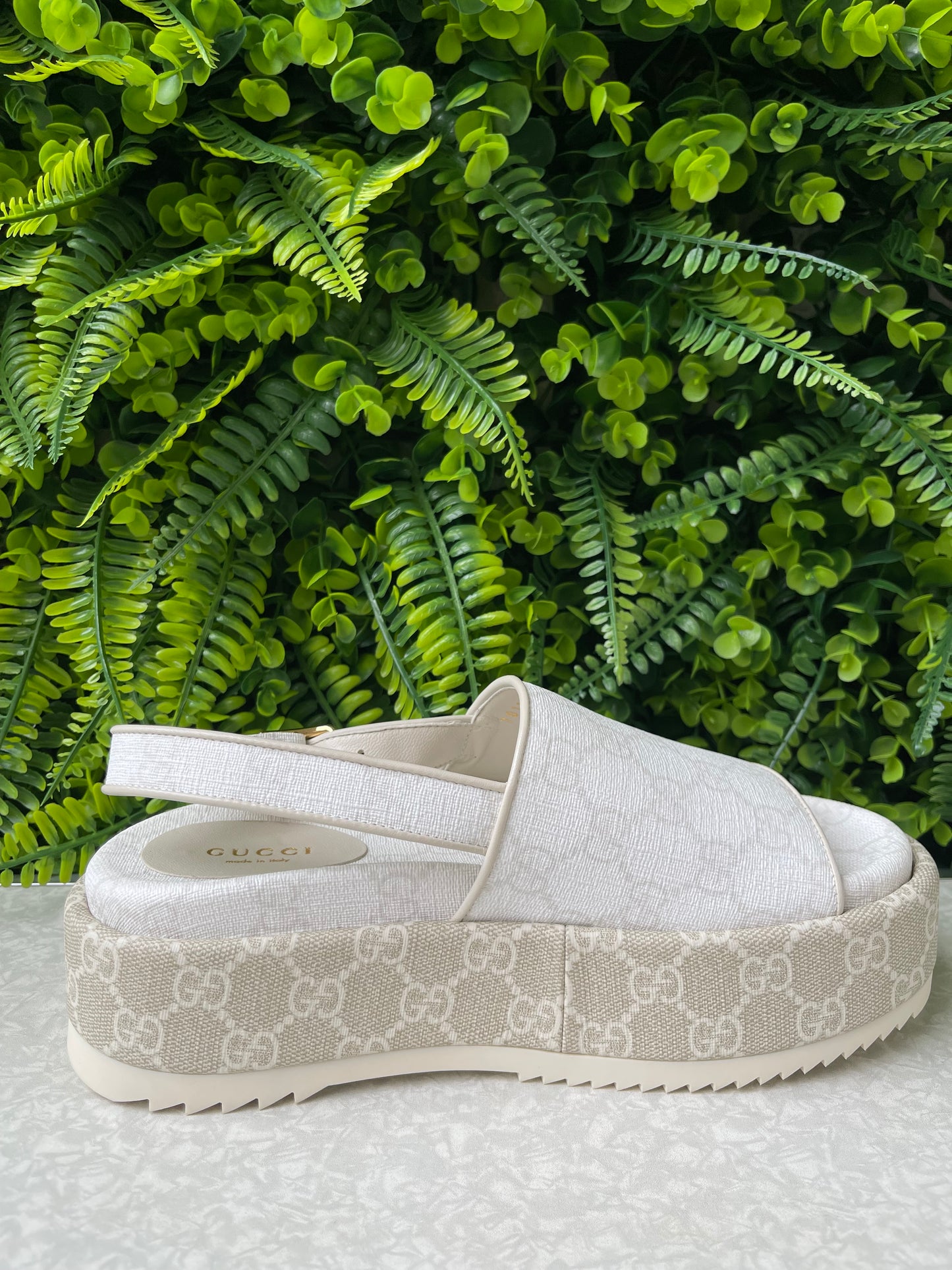 Sandália Gucci Plataforma Angelina