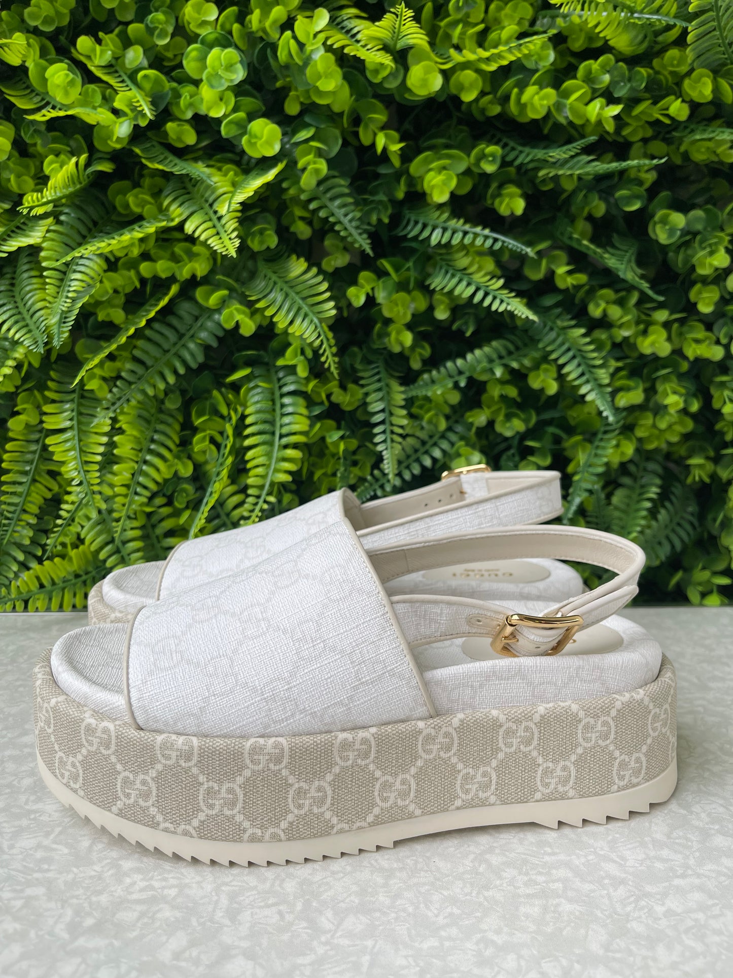 Sandália Gucci Plataforma Angelina