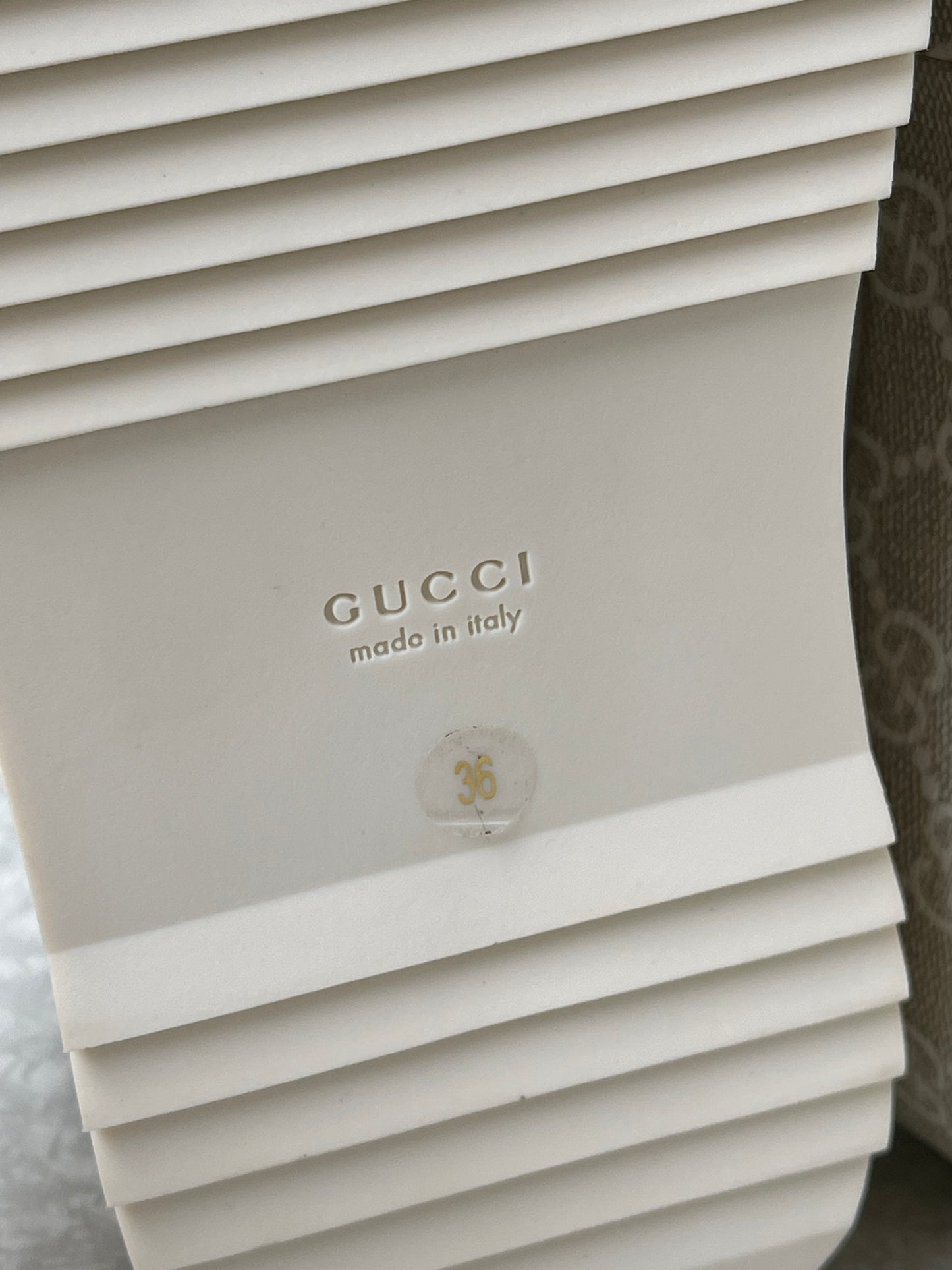 Sandália Gucci Plataforma Angelina