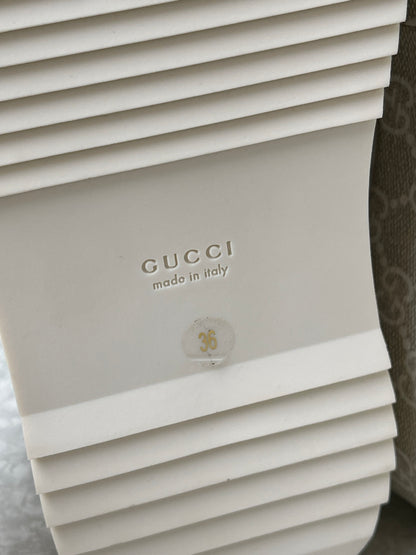 Sandália Gucci Plataforma Angelina