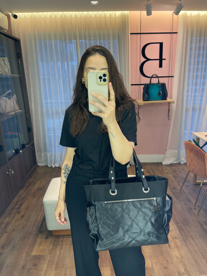 Chanel Tote Biarritz Preta