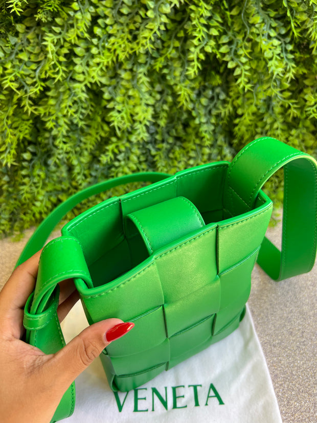 Bottega Veneta Intrecciato Cassette Verde