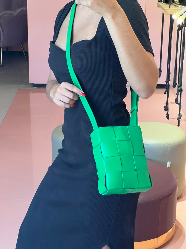 Bottega Veneta Intrecciato Cassette Verde