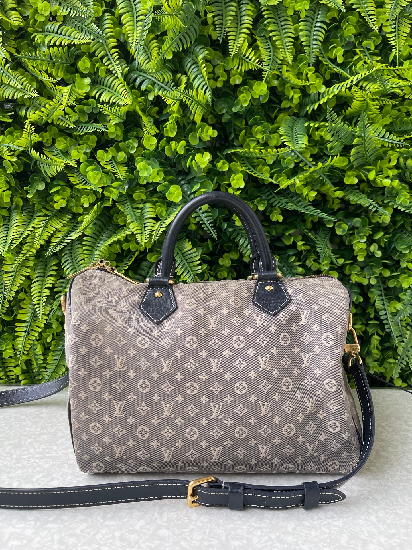 Louis Vuitton Speedy Bandouliere Mini Lin 30