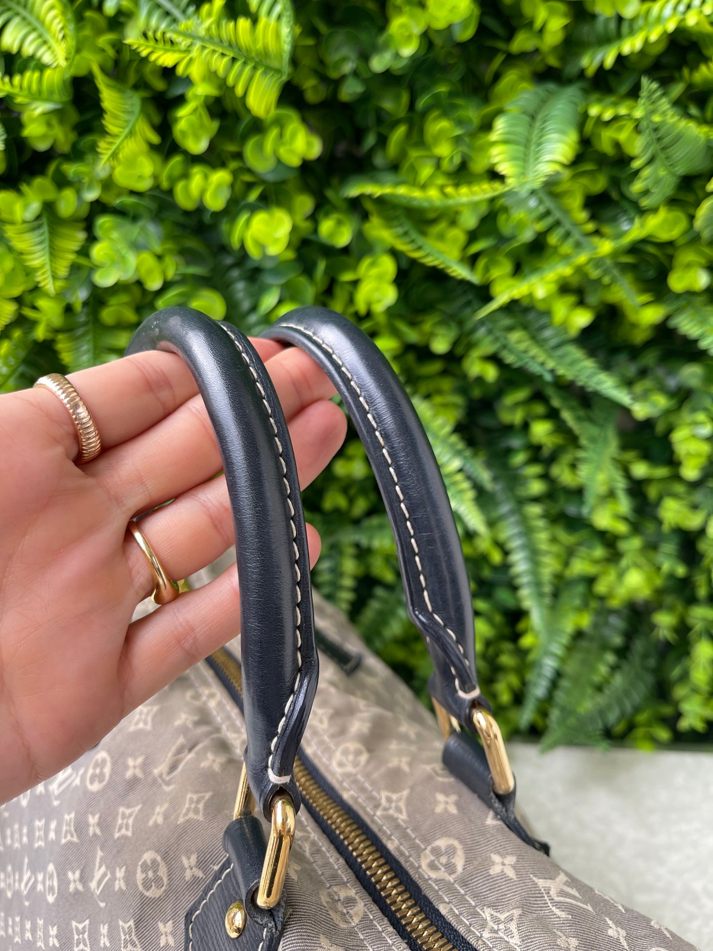 Louis Vuitton Speedy Bandouliere Mini Lin 30